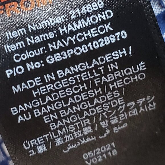 Joules Hammond Men’s XL Classic Fit Gingham Button Down Shirt 100% Cotton - Picture 7 of 8